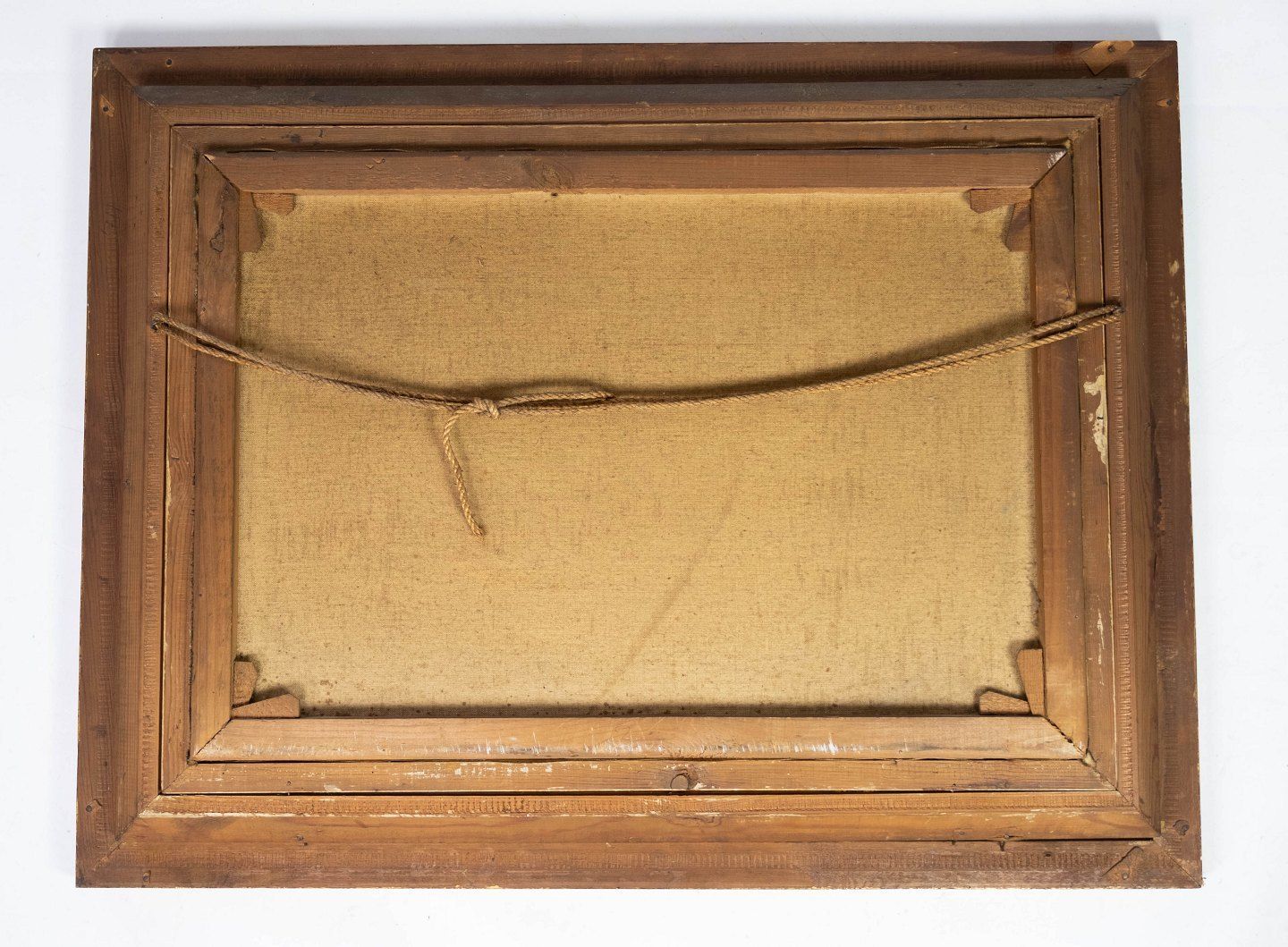 Oil Painting With Natural Motif And Gilded Frame, Unknown Signature From The 1930s. photo 105.0