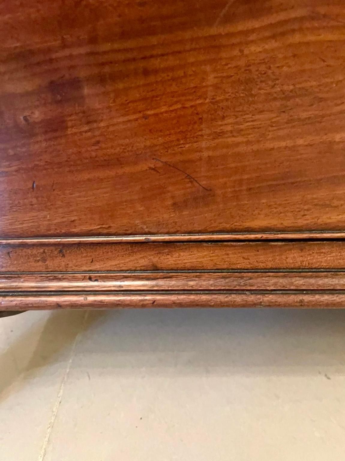 Antique George III Figured Mahogany Chest On Chest photo vinterior