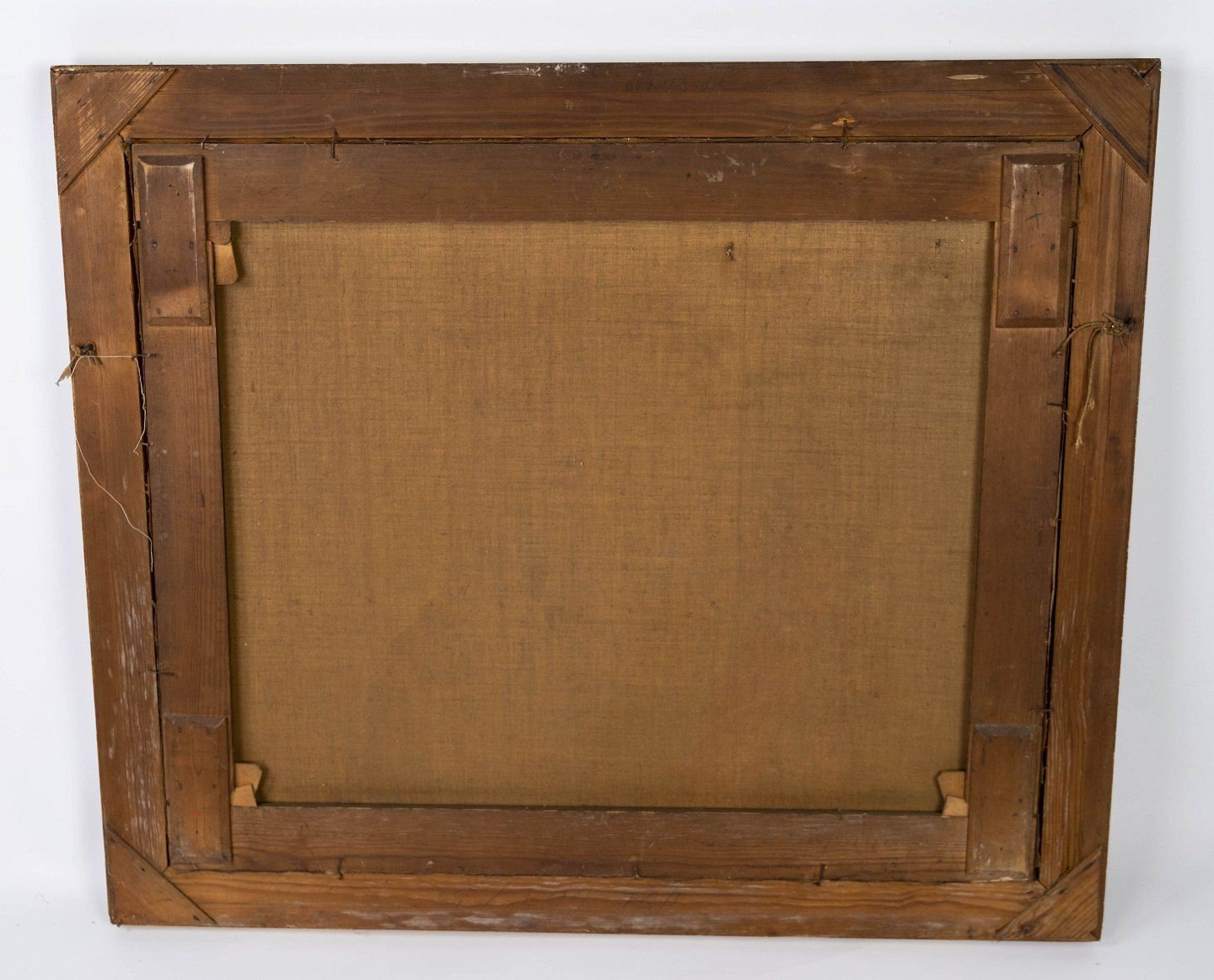 Oil Painting With Land Motif And Gilded Frame, Signed Klr 27. photo vinterior