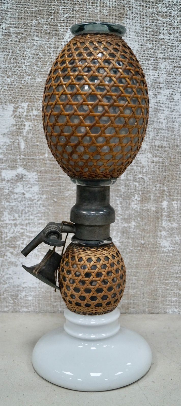 Antique French Briet Gasogene Soda Syphon photo furniture