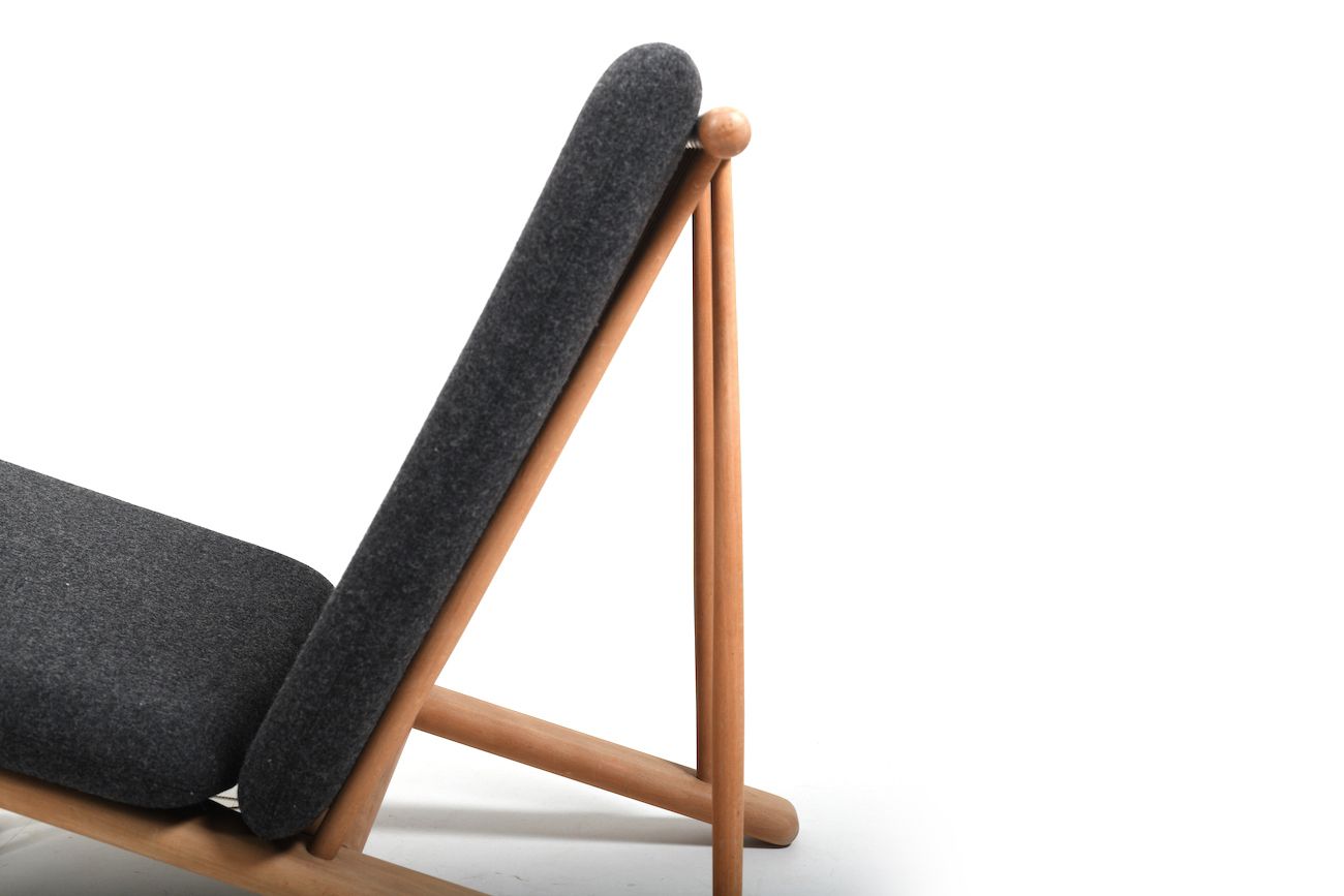 Rare Danish Easychair By Poul M.Volther For Fdb Møbler 1954 photo vinterior