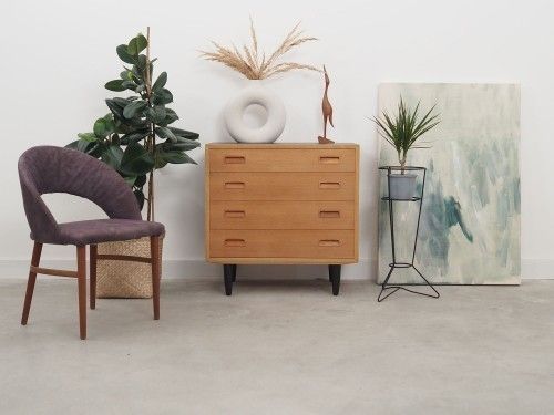 Ash Chest Of Drawers, Danish Design, 1970s, Manufacturer: Hundevad & Co photo furniture