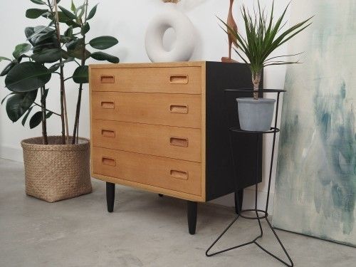 Ladekast In Es, Deens Design, Jaren 1970, Fabrikant: Hundevad & Co photo Meubels