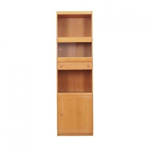 Ash Bookcase, Danish Design, 1970s, Manufacturer: Skovby