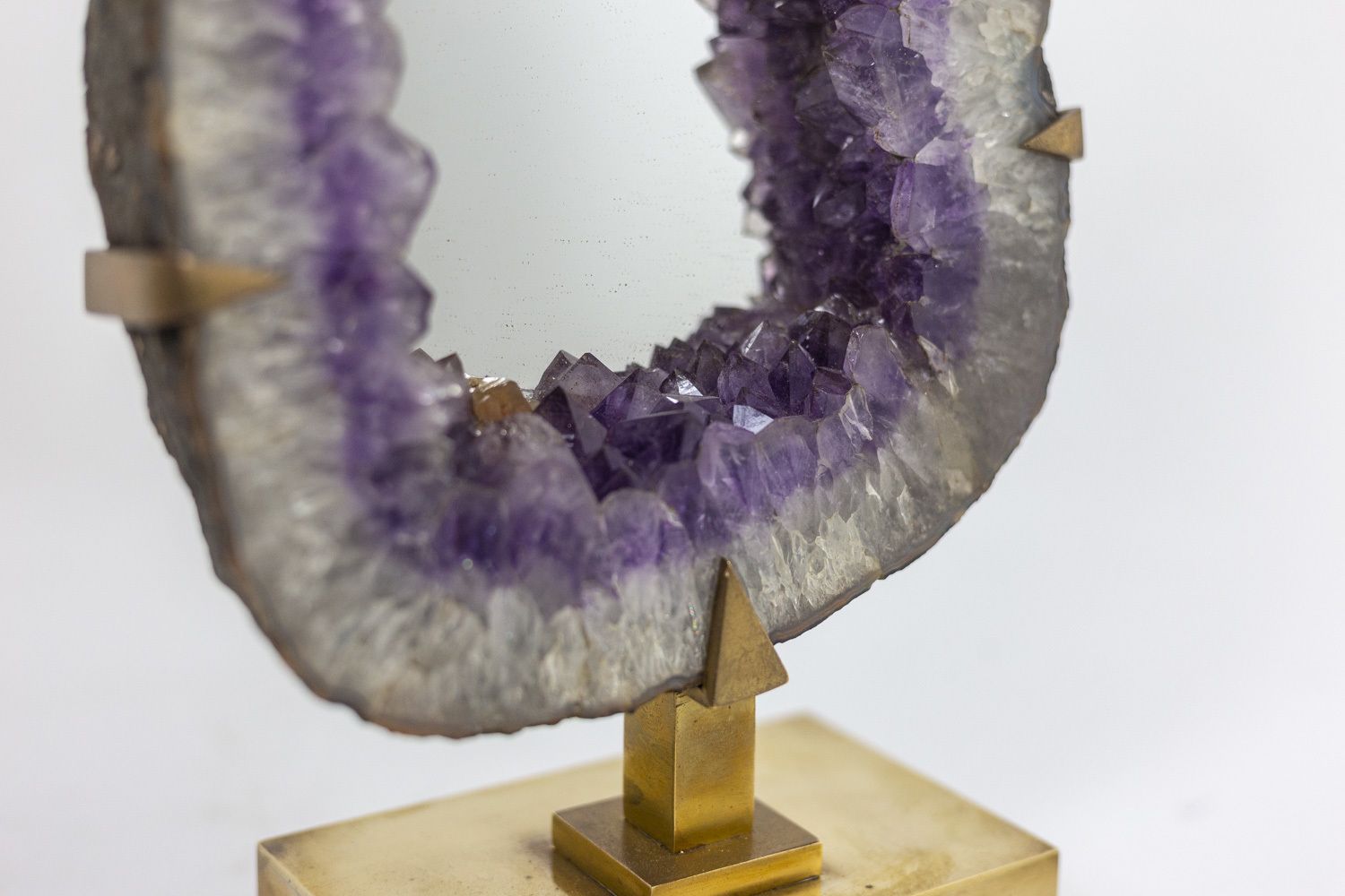 Willy Daro, Mirror Amethyst, 1970s. photo Home Decor