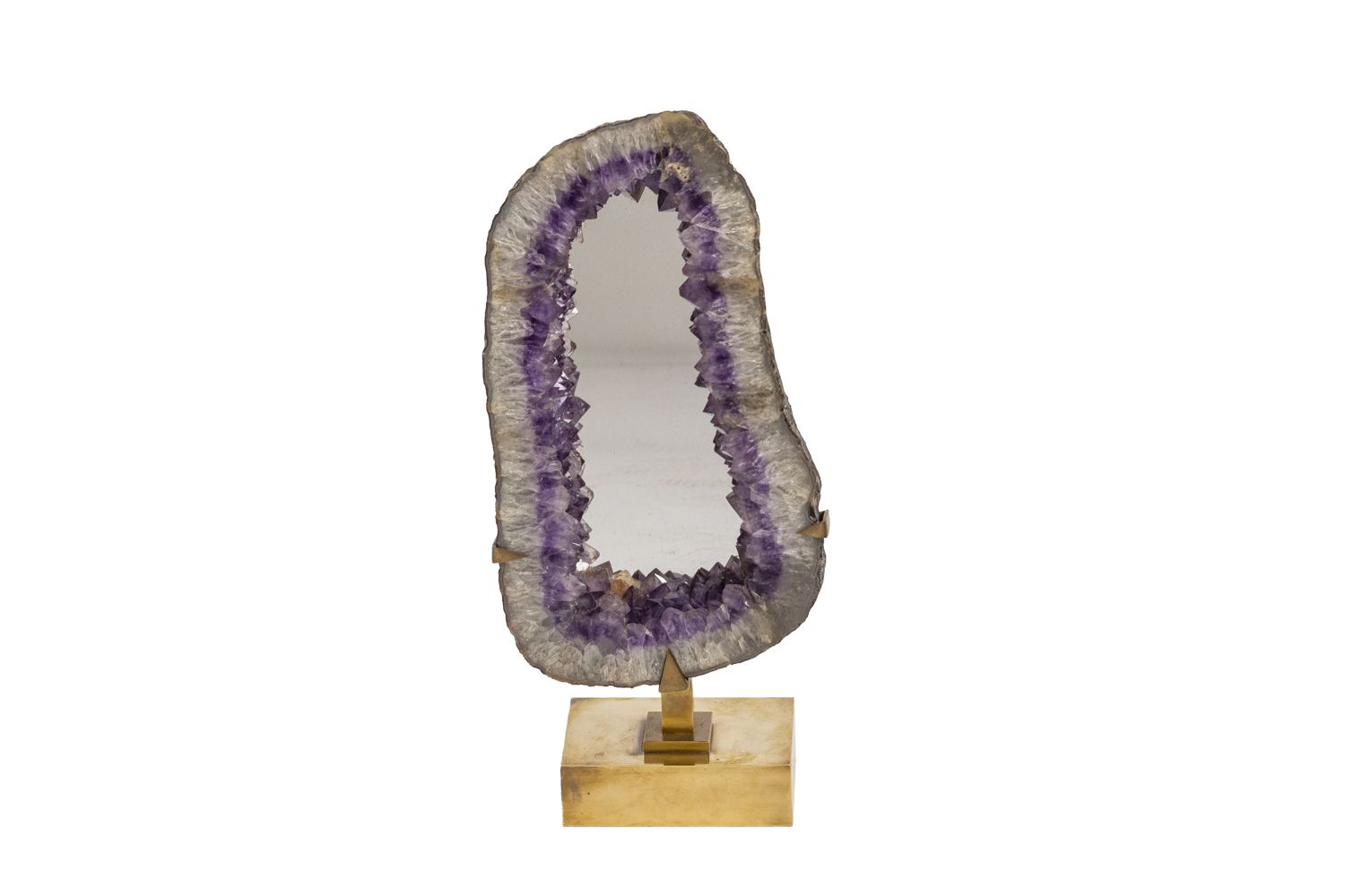 Willy Daro, Mirror Amethyst, 1970s.