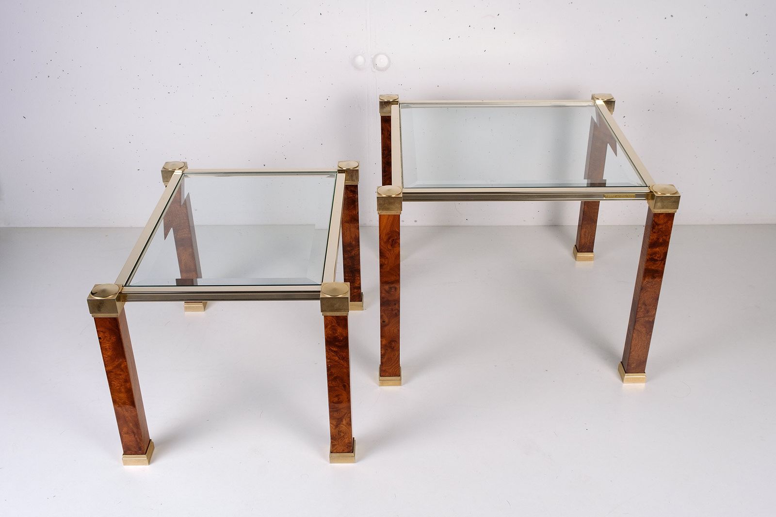 Rare Couple Of Two Tier Side Tables By Pierre Vandel, Paris photo 1200.0