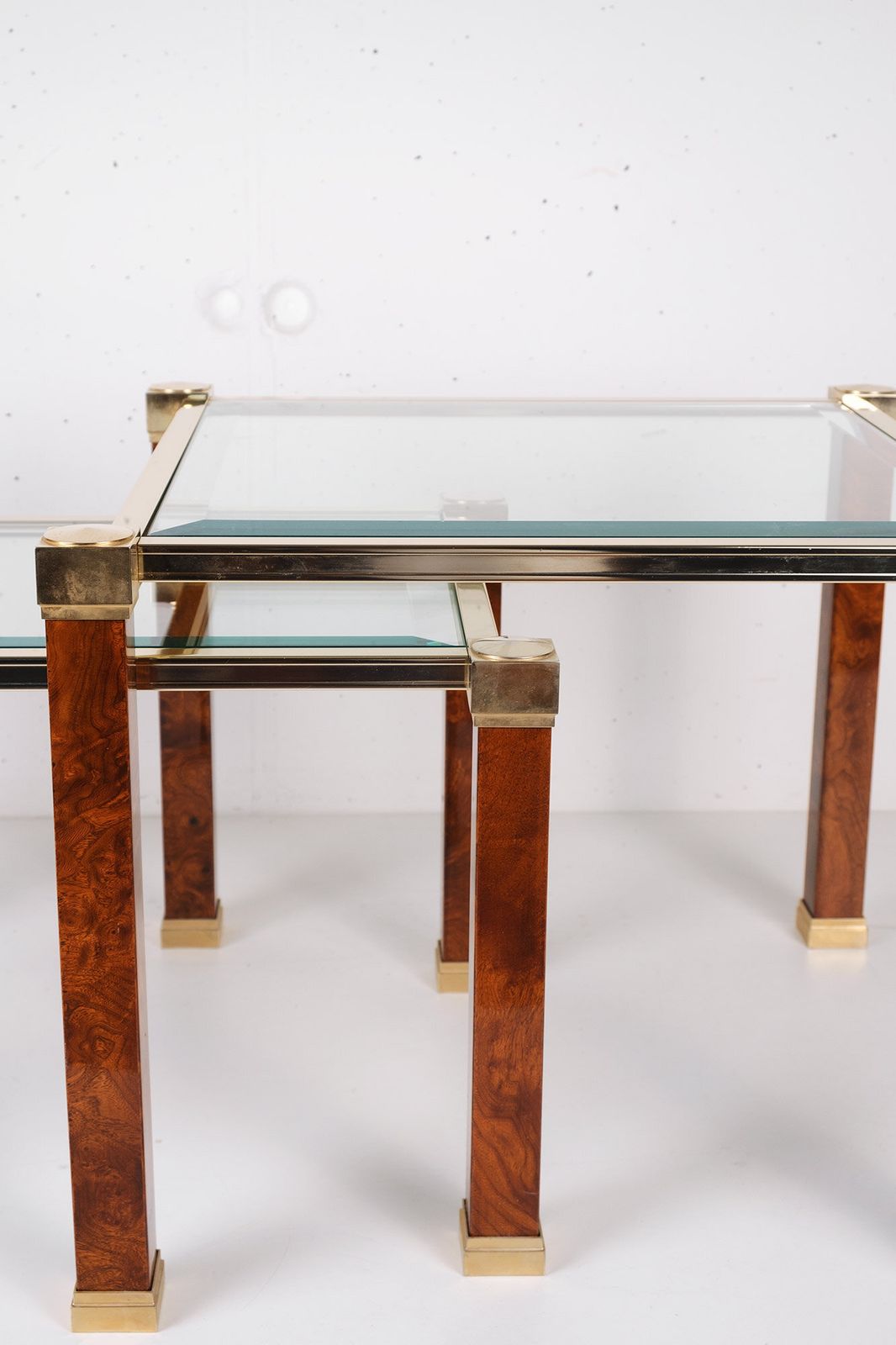 Rare Couple Of Two Tier Side Tables By Pierre Vandel, Paris photo vinterior