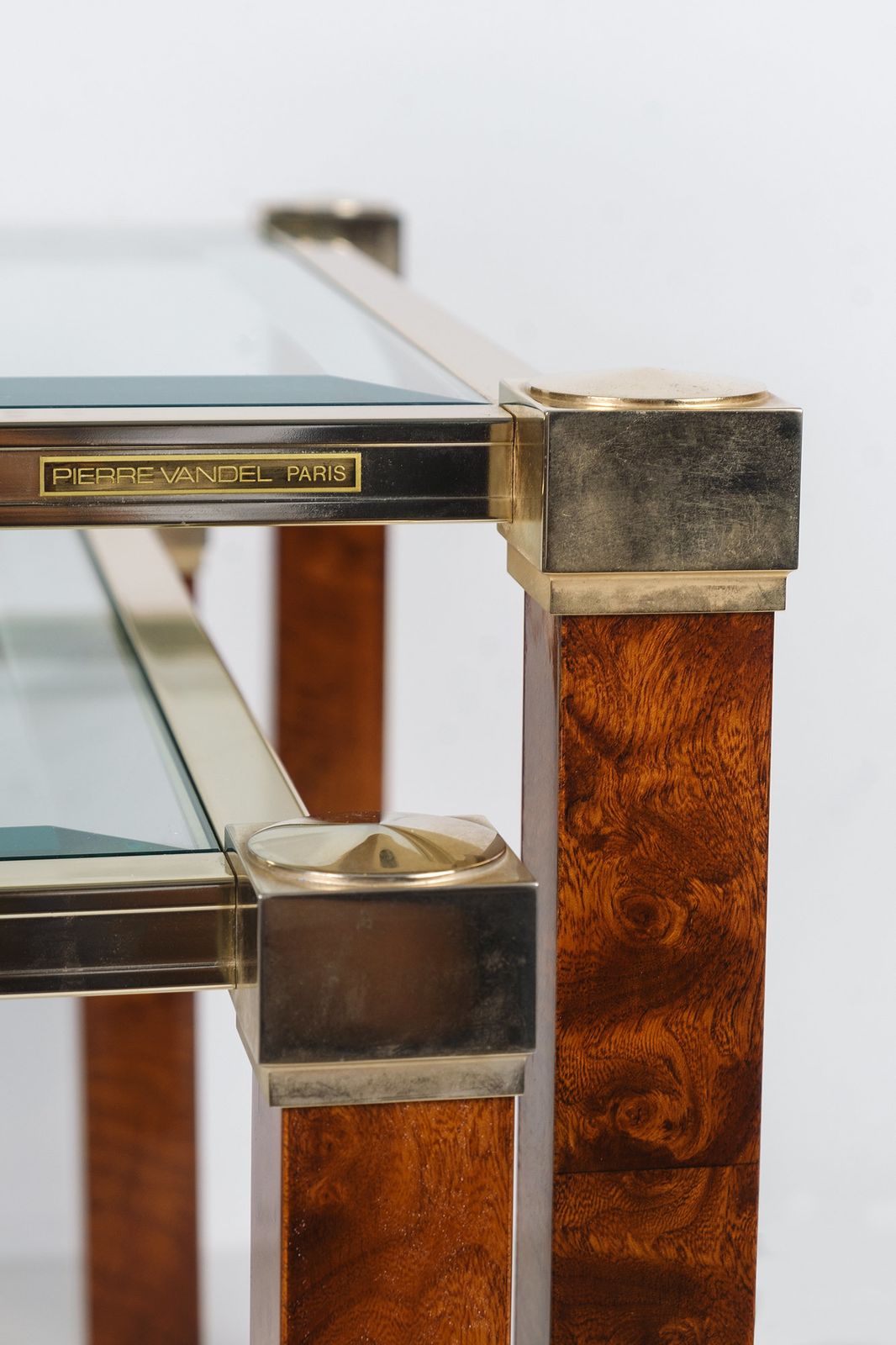Rare Couple Of Two Tier Side Tables By Pierre Vandel, Paris photo buy