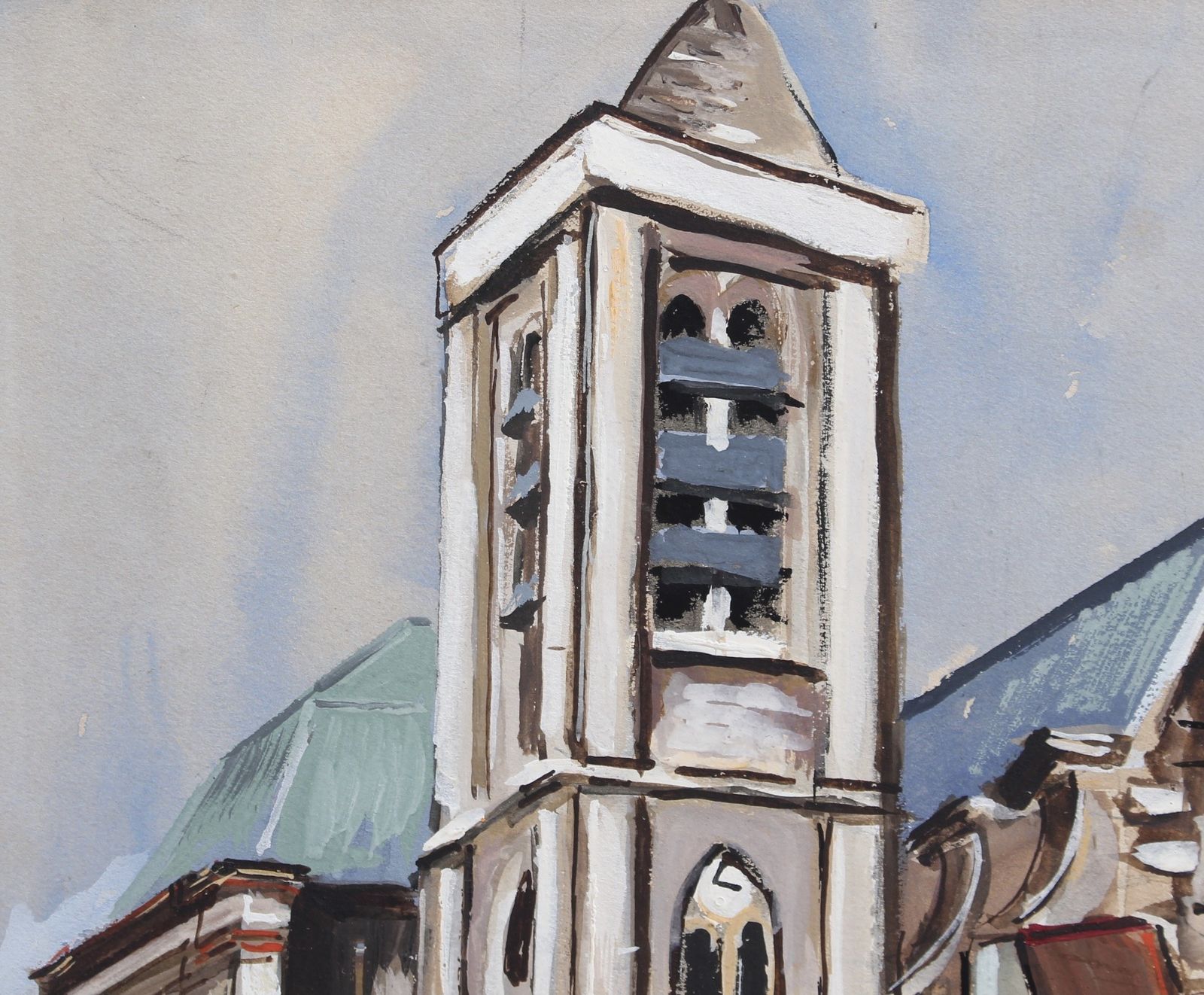 'Church Of Saint Nicolas Du Chardonnet In Paris' By Lucien Génin (Circa 1930s) photo Art