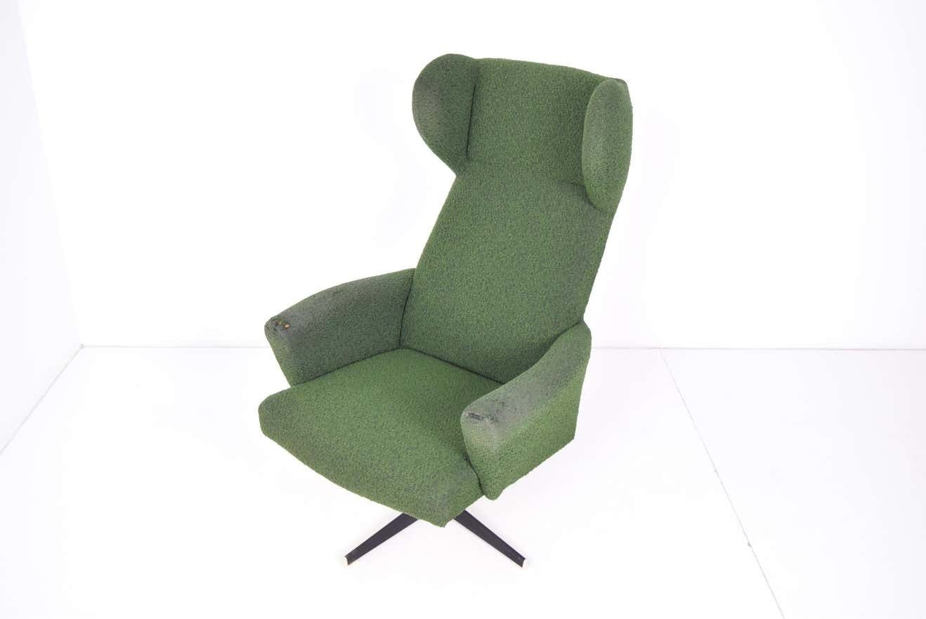 Swivel Armchair In The Middle Of The Century,1970's. photo furniture