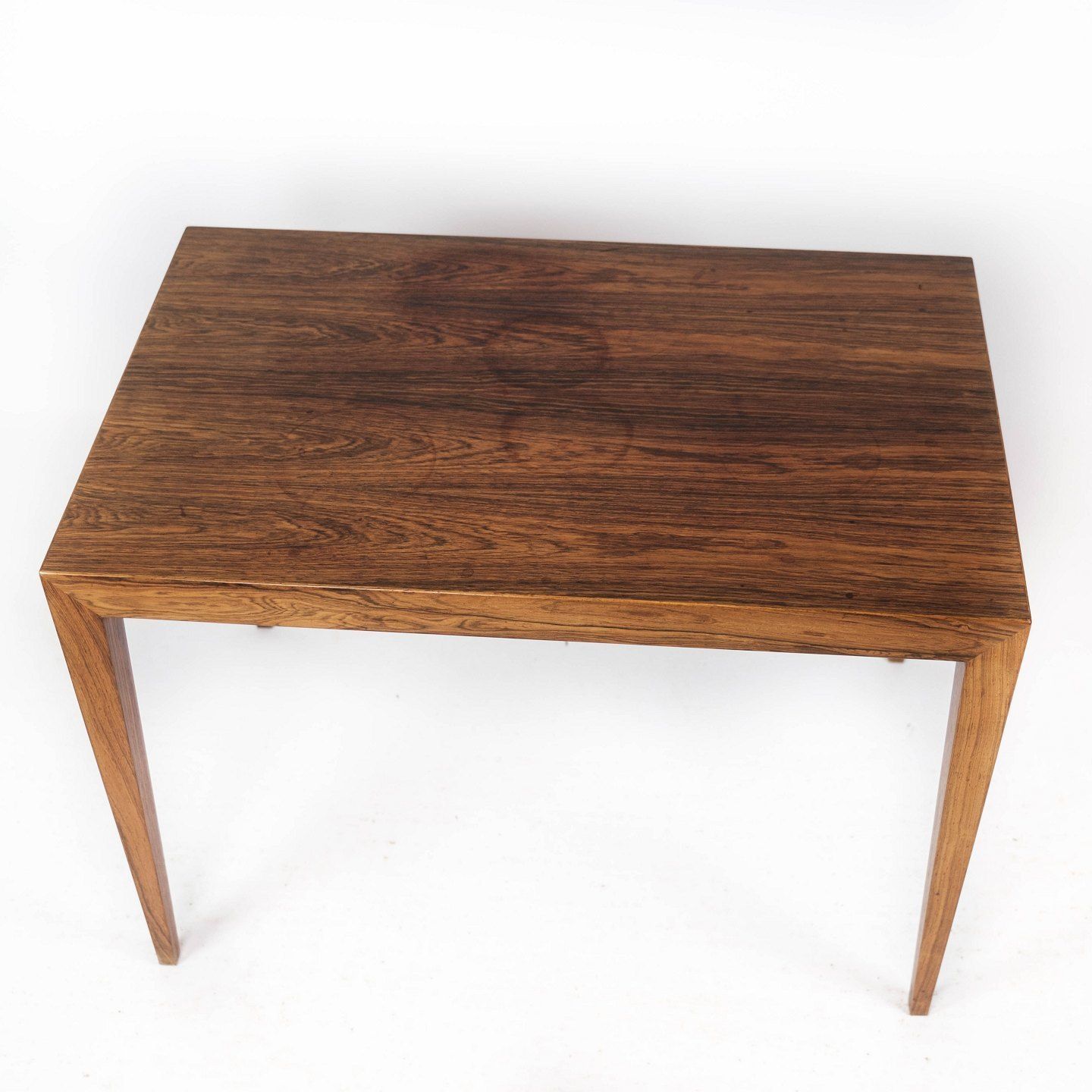 Side Table In Rosewood Designed By Severin Hansen For Haslev Møbelfabrik In The 1960s. photo furniture