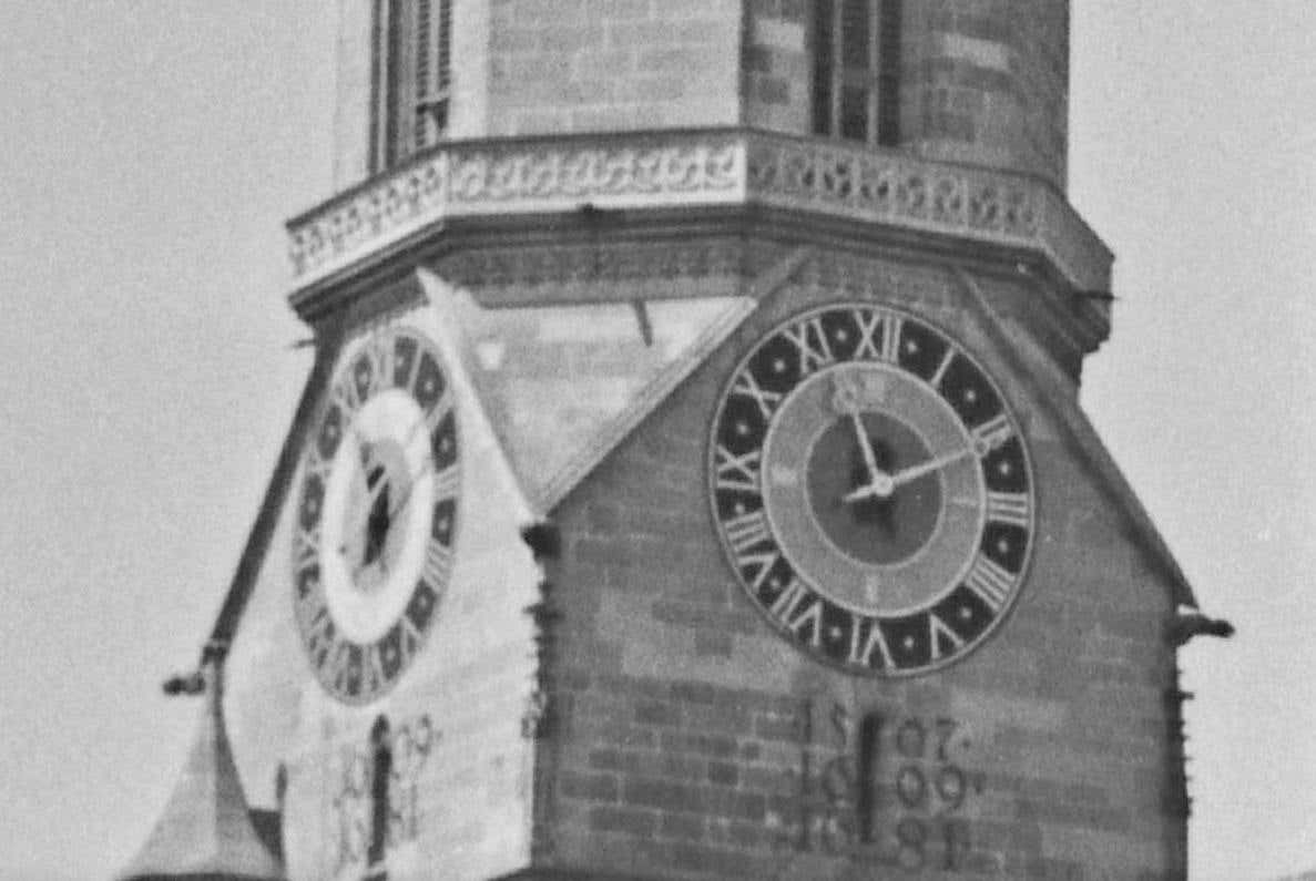 Karl Heinrich Lämmel Belfries Of Collegiate Church At Stuttgart, Germany 1935, Printed Later 1935/2021 photo for sale