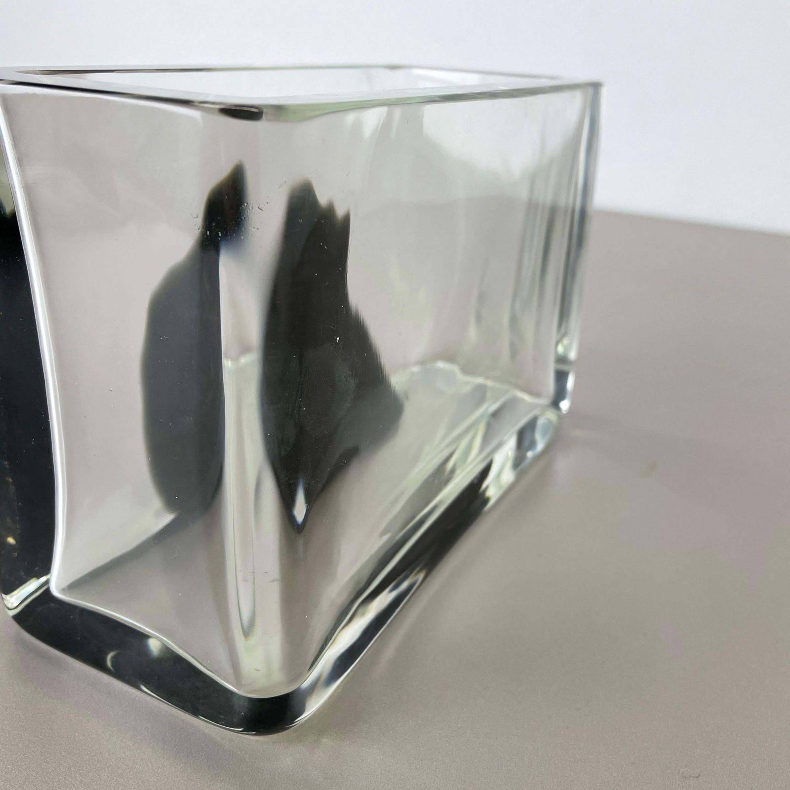 photo buy New Old Stock Large Murano Glass Vase Antonio Da Ros Cenedese 1970, No.2