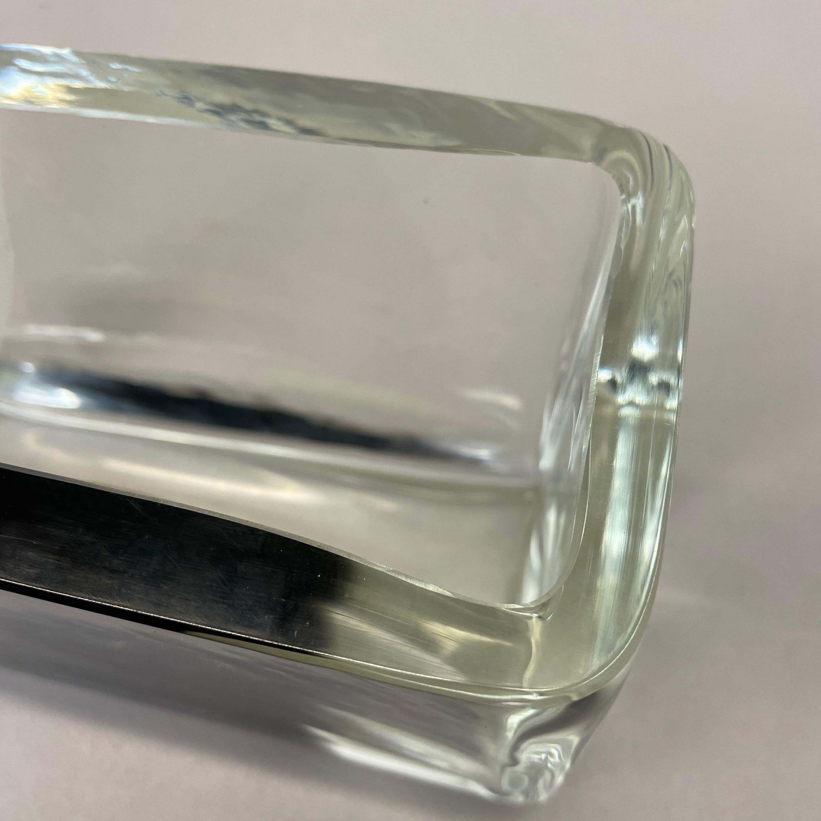 photo vinterior New Old Stock Large Murano Glass Vase Antonio Da Ros Cenedese 1970, No.1
