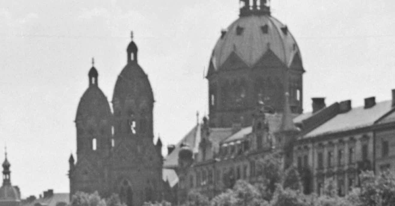 Karl Heinrich Lämmel Bridge At Isar View To Lutheran St. Lukas Church, Germany 1937, Printed Later 1937/2021 photo for sale
