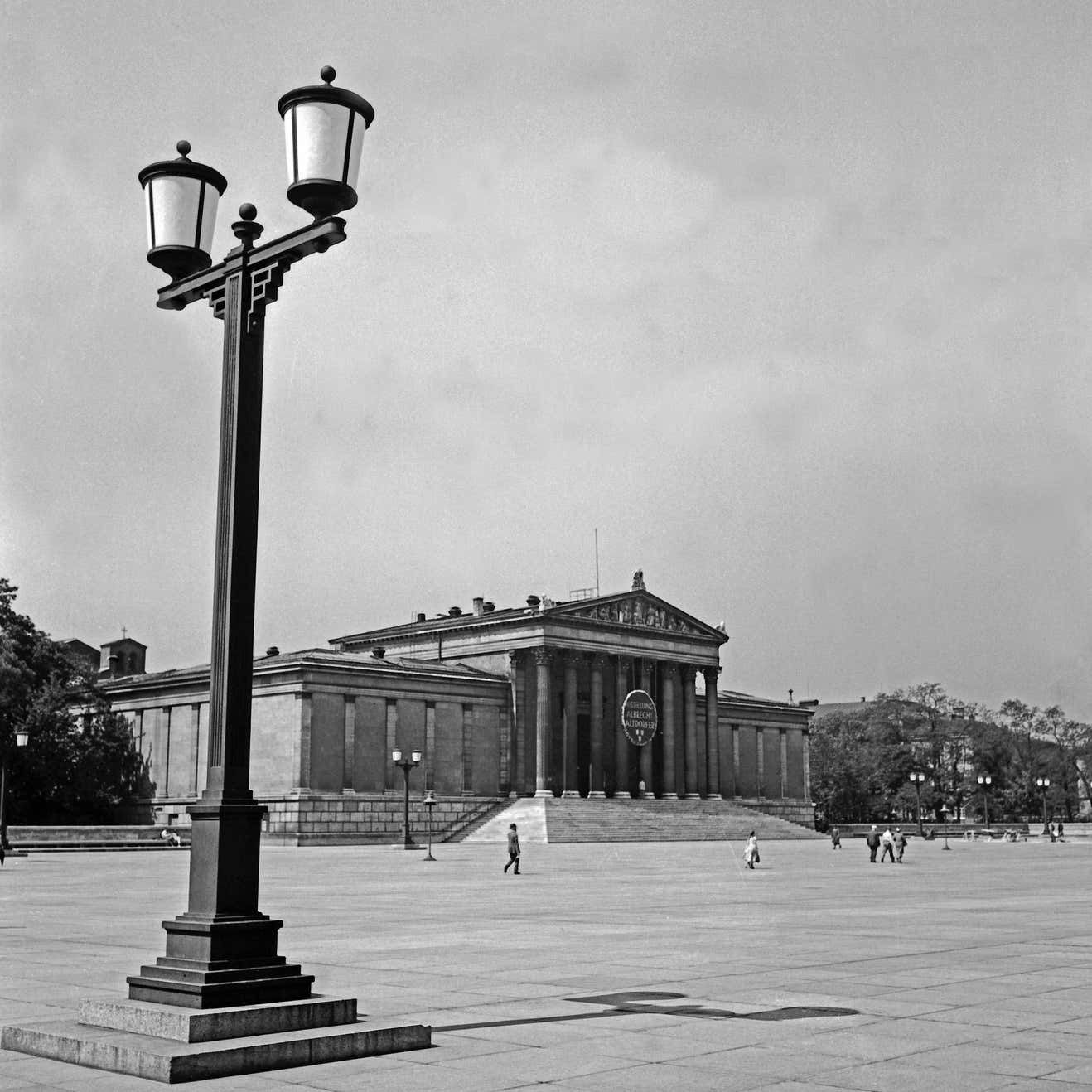 Karl Heinrich Lämmel Koenigsplatz Square, Munich Germany 1937, Printed Later 1937/2021
