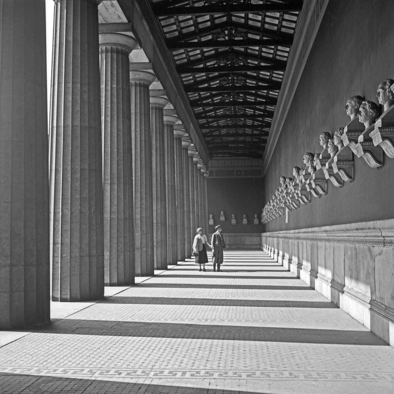 Karl Heinrich Lämmel Hall Of Fame, Busts Of Celebrities, Munich Germany 1937, Printed Later 1937/2021