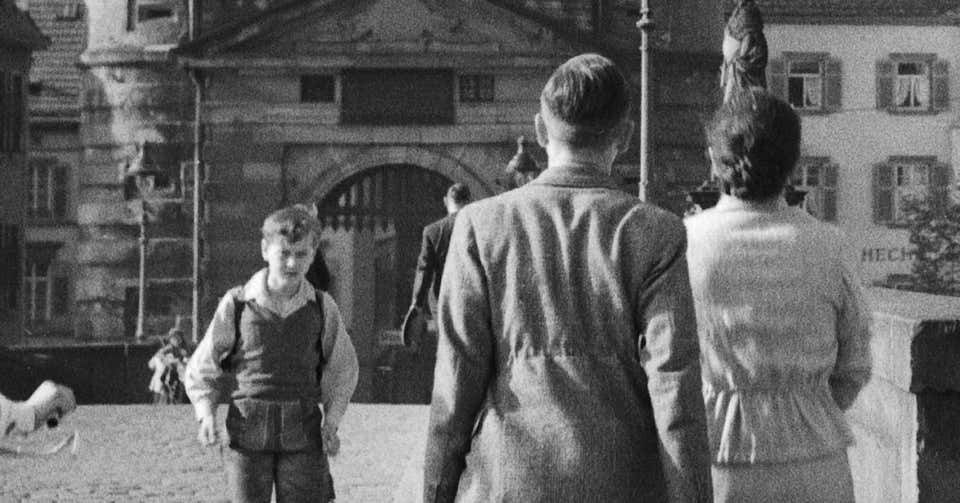 Karl Heinrich Lämmel People On Old Bridge At Neckar To Heidelberg, Germany 1936, Printed Later 1936/2021 photo for sale