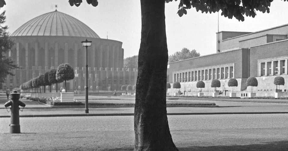 Karl Heinrich Lämmel Duesseldorf Planetarium And Shipping Museum, Germany 1937 Printed Later 1937/2021 photo furniture