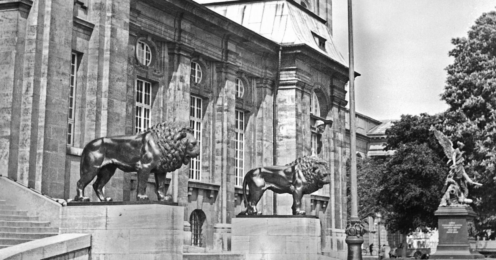 Karl Heinrich Lämmel Tower, Entrance Gate State Museum Hesse Darmstadt, Germany 1938 Printed Later 1938/2021 photo furniture