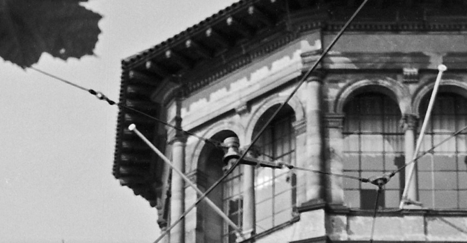 Karl Heinrich Lämmel Castle Tower And St. Lambert's Church Duesseldorf, Germany 1937 Printed Later 1937/2021 photo for sale