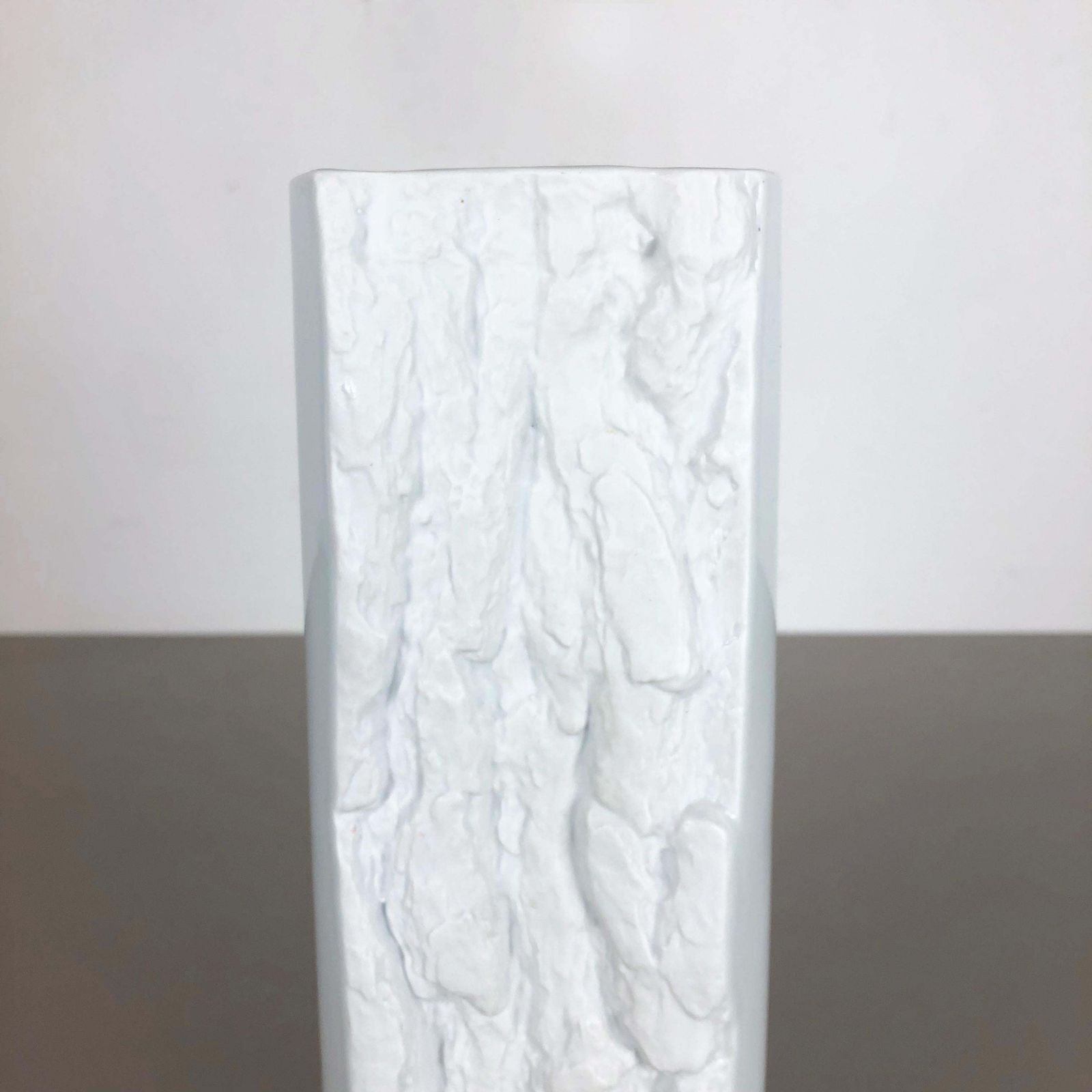 Original Large Porcelain Op Art Vase Made By Bareuther, Bavaria, Germany, 1970s photo 340.0
