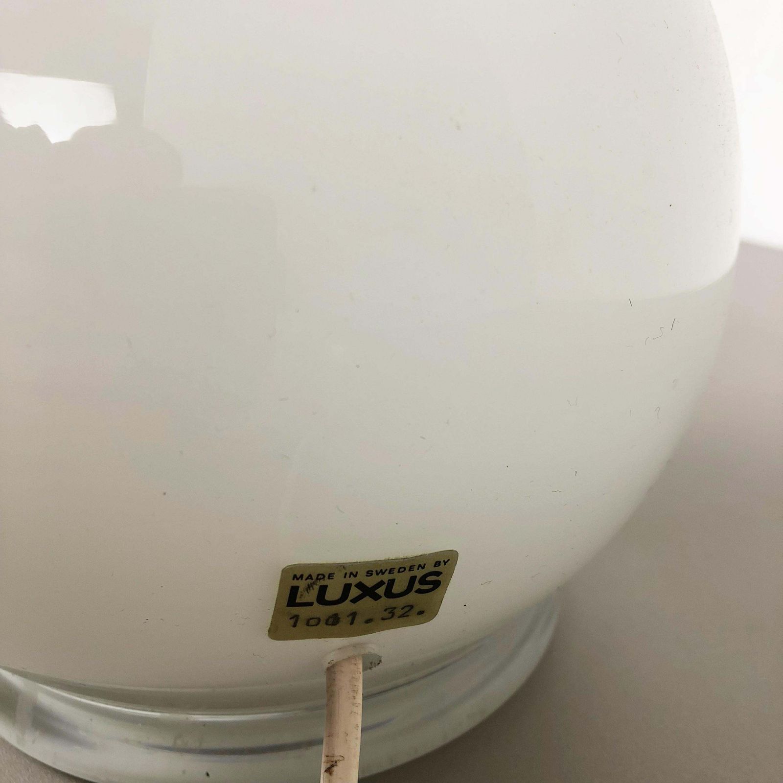 photo furniture Glass Table Light By Uno & östen Kristiansson For Luxus Vittsjö, Sweden, 1970s