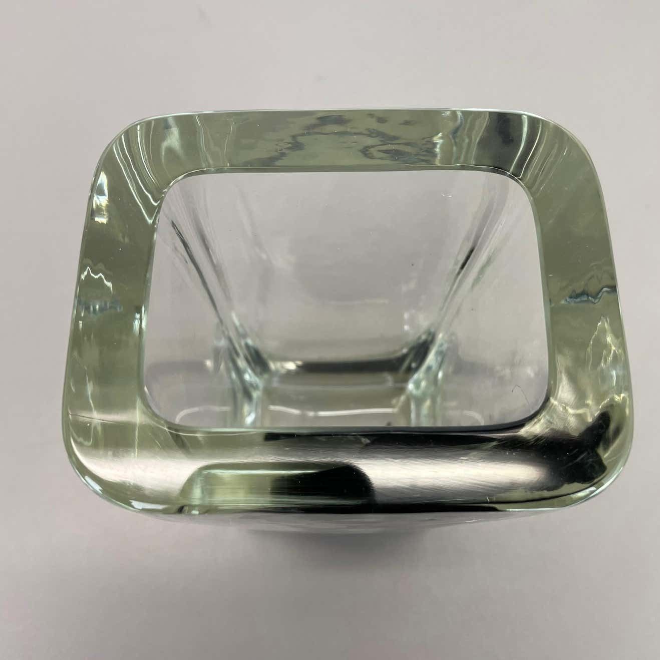 photo furniture New Old Stock Large 3.2kg Murano Glass Vase Antonio Da Ros Cenedese 1970, No.2
