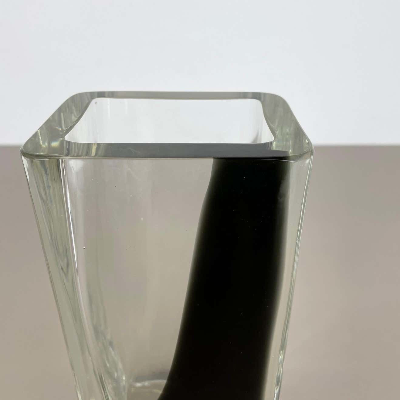 New Old Stock Large 3.1kg Murano Glass Vase Antonio Da Ros Cenedese 1970, No.1 photo 2137.0