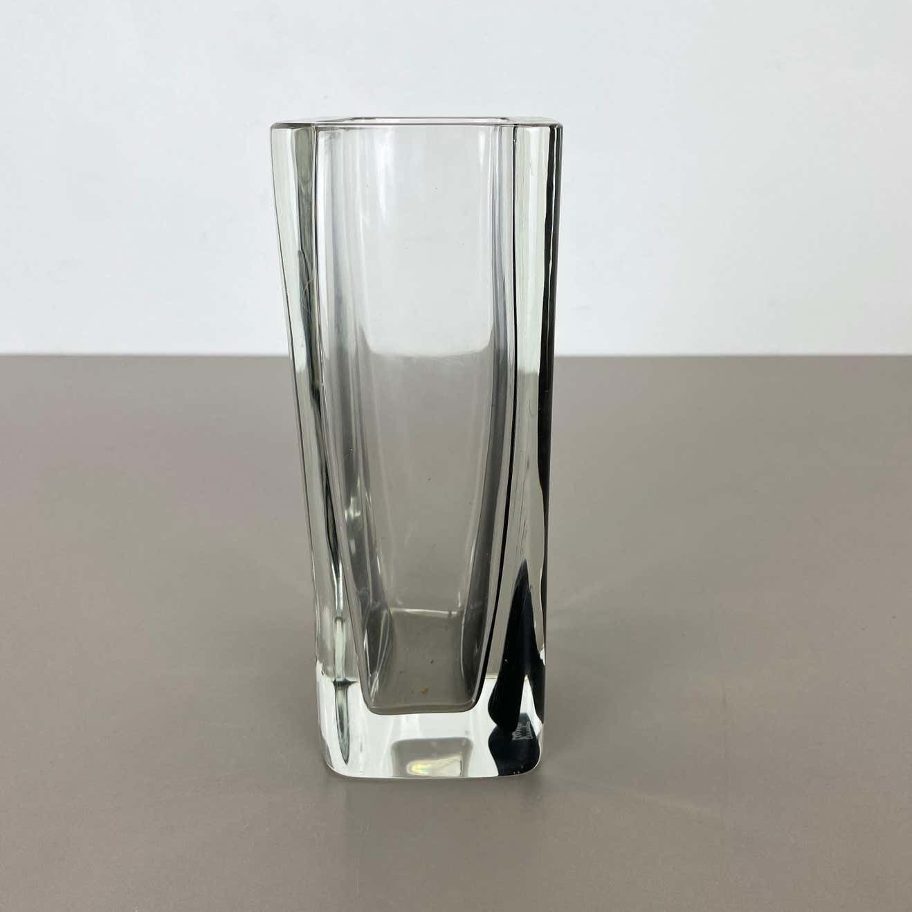 2137.0 New Old Stock Large 3.1kg Murano Glass Vase Antonio Da Ros Cenedese 1970, No.1 photo