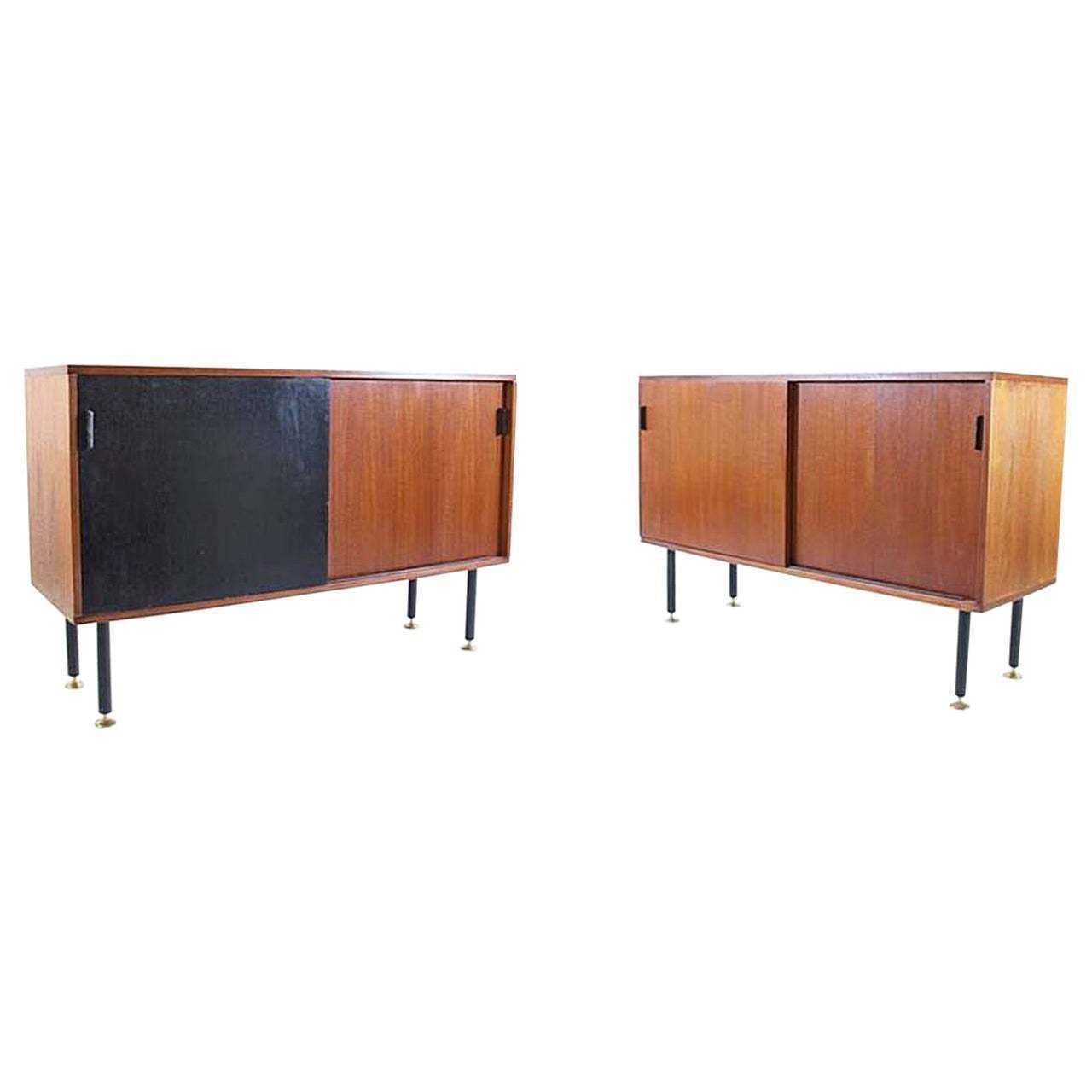 A Pair Of Midcentury Credenzas By Herbert Hirsche For Christian Holzäpfel