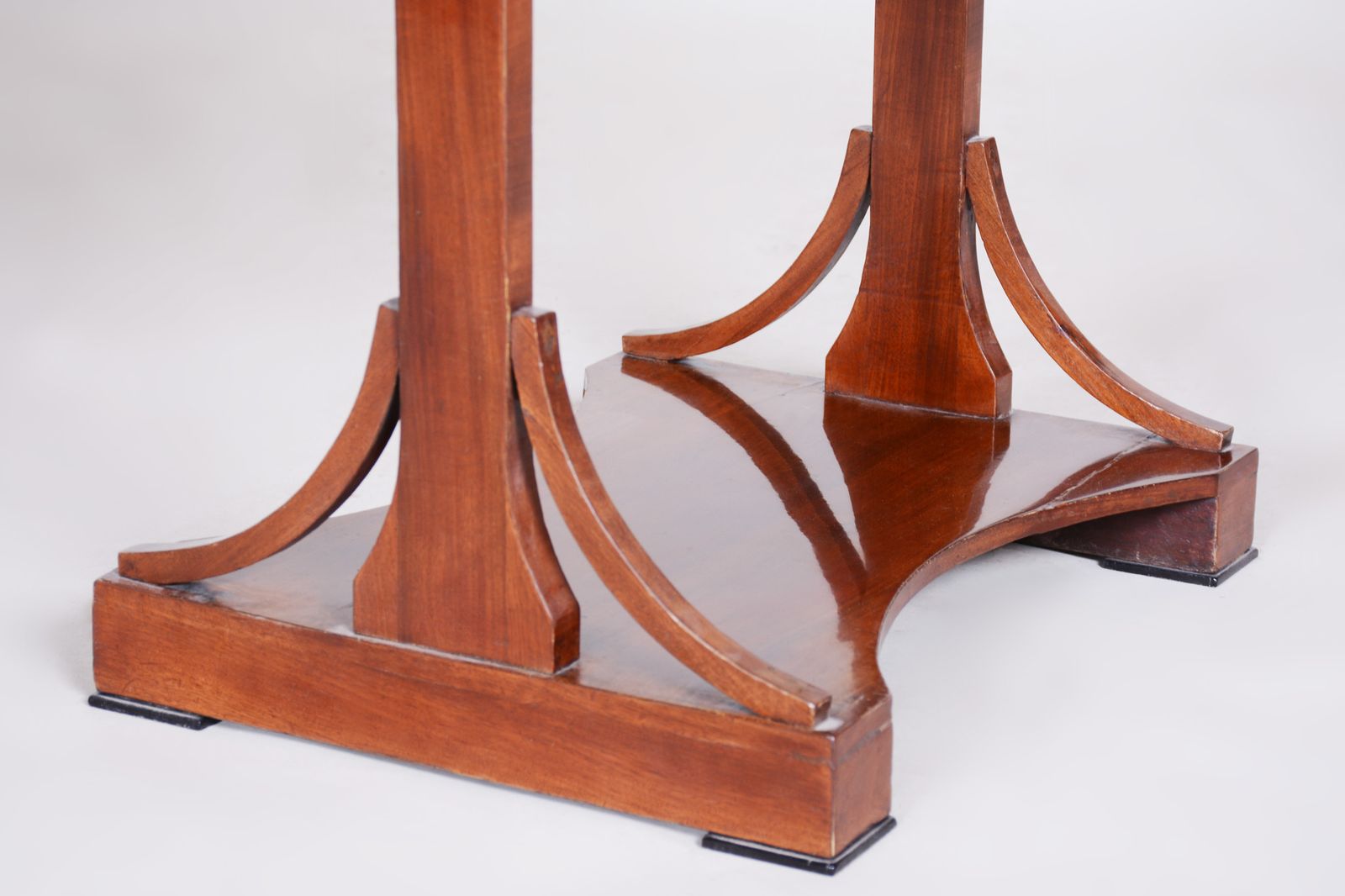 19th Century Restored German Biedermeier Table, Made With Mahogany, 1820s photo furniture