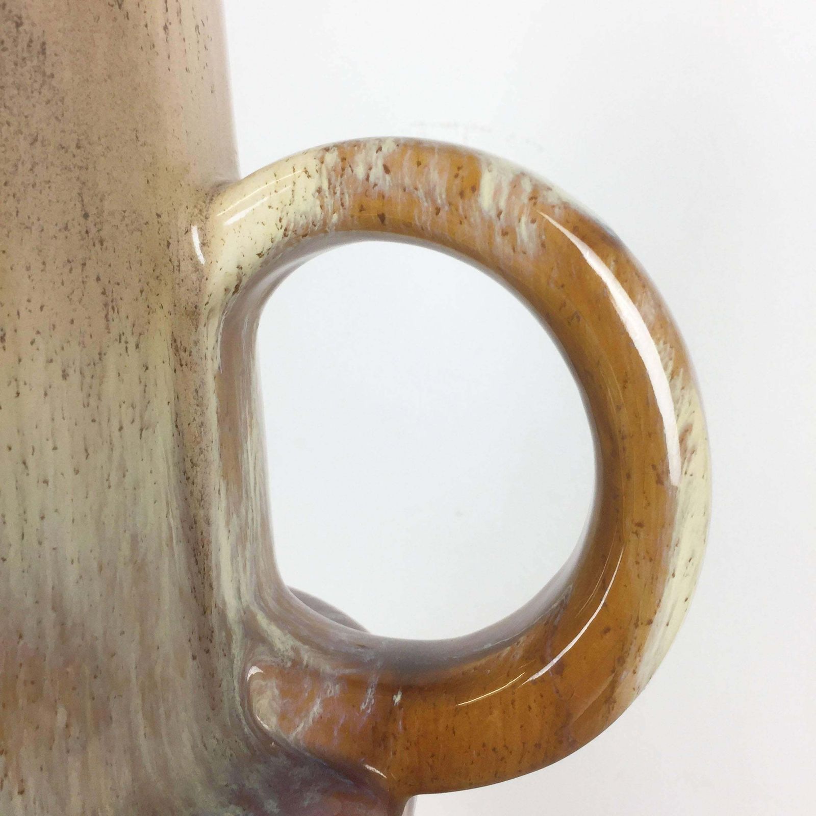 Extra Large Vintage Pottery Fat Lava Vase Made By Scheurich, Germany, 1970s photo vinterior