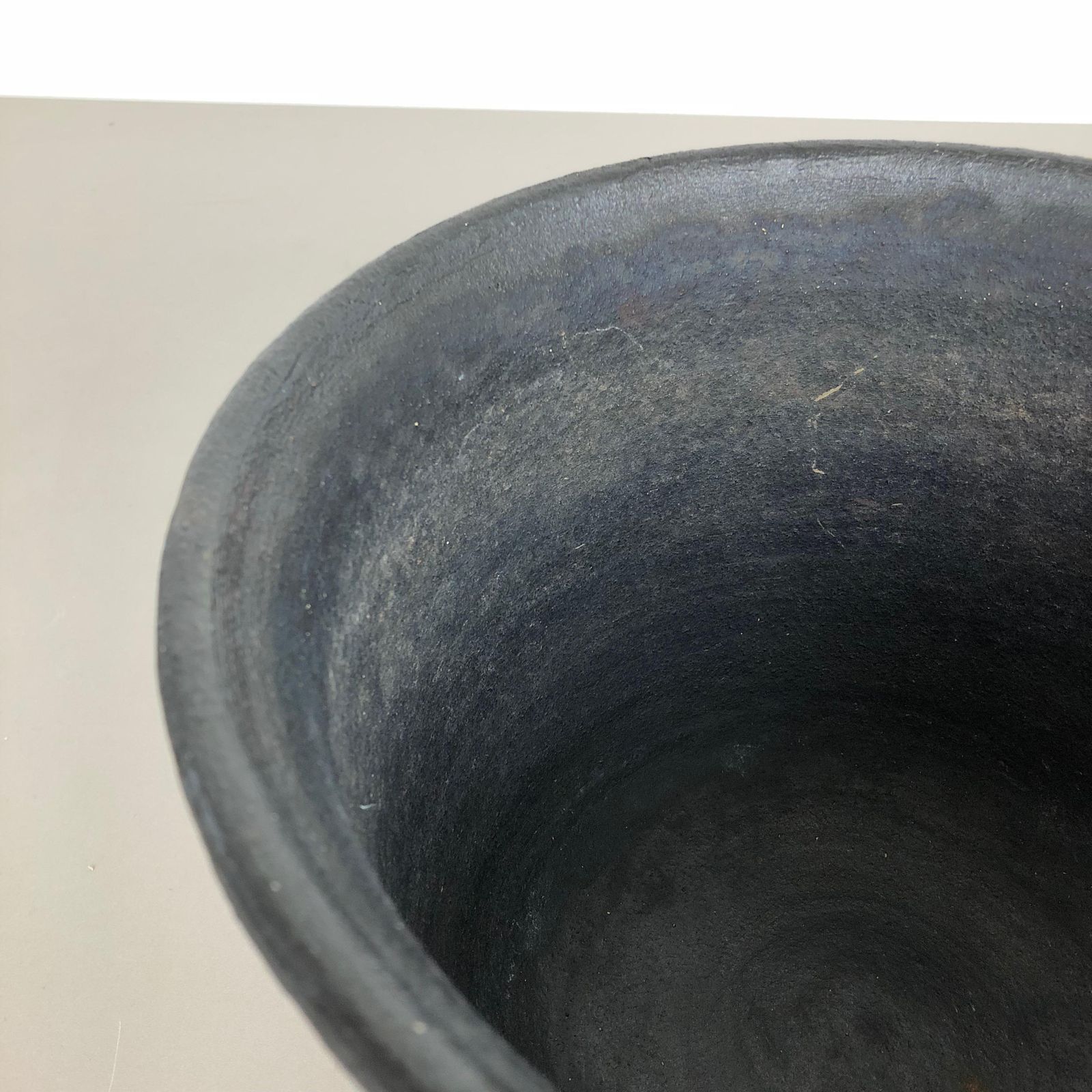 Home Decor Extra Large Planter Pot Ceramic Studio Pottery Vase By Gerhard Liebenthron, 1986 photo