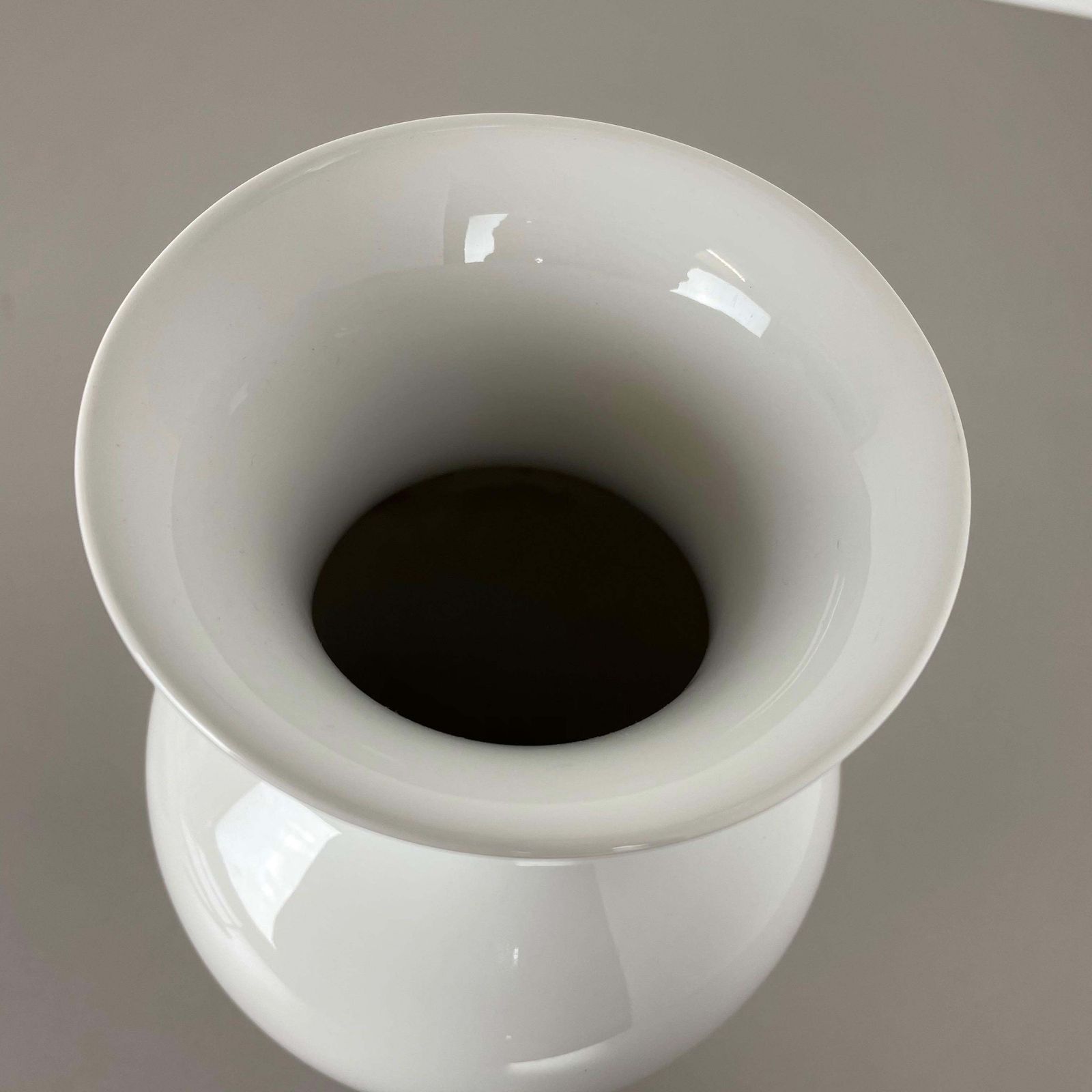 Small Op Art Vase Porcelain German Vase By Kpm Berlin Ceramics Germany 1960 photo vintage
