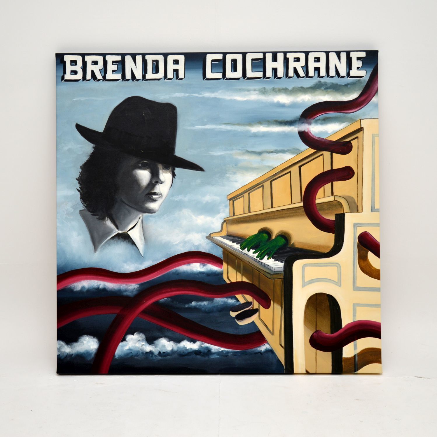 Oil Painting By John Mackay Of Brenda Cochrane