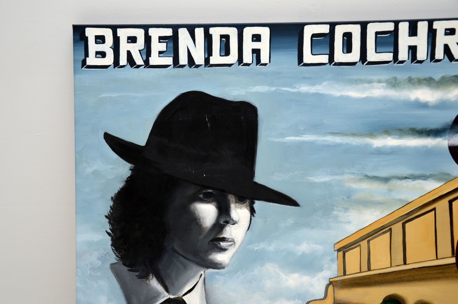 Oil Painting By John Mackay Of Brenda Cochrane photo for sale