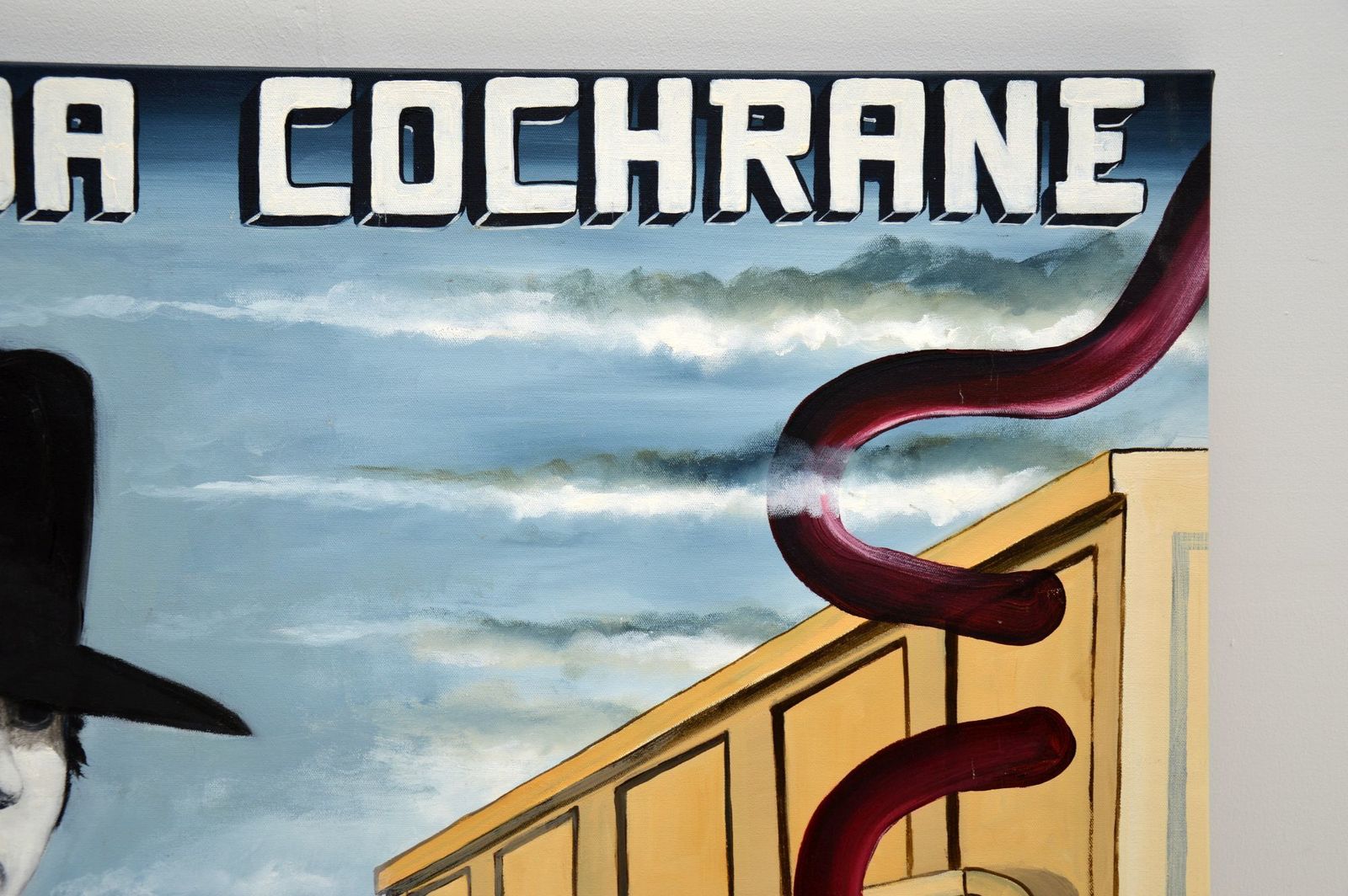 Oil Painting By John Mackay Of Brenda Cochrane photo Art