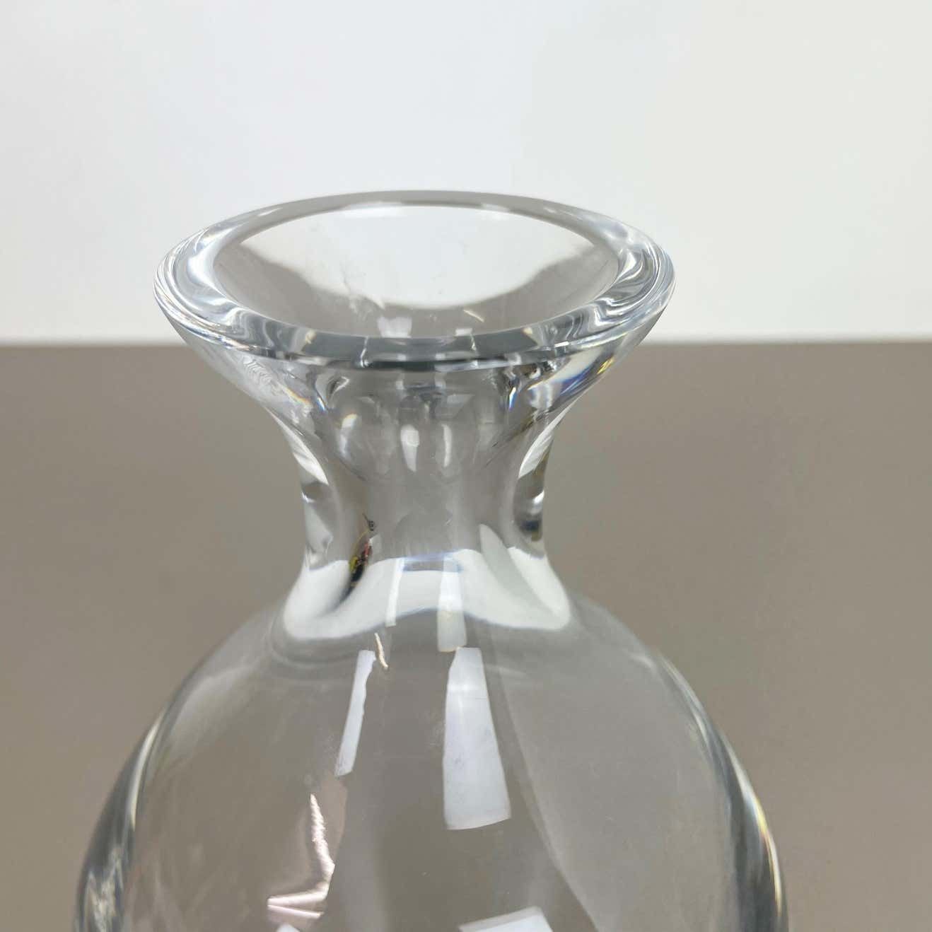 Extra Large 2.5kg Lucid Vase Murano Vetri Glass Cenedese Vetri, Italy, 1970 photo Home Decor