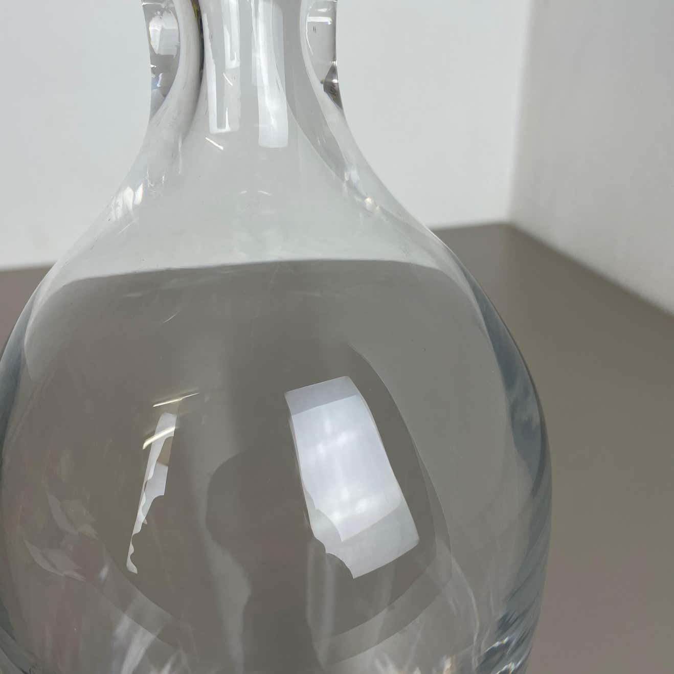 1267.0 Extra Large 2.5kg Lucid Vase Murano Vetri Glass Cenedese Vetri, Italy, 1970 photo