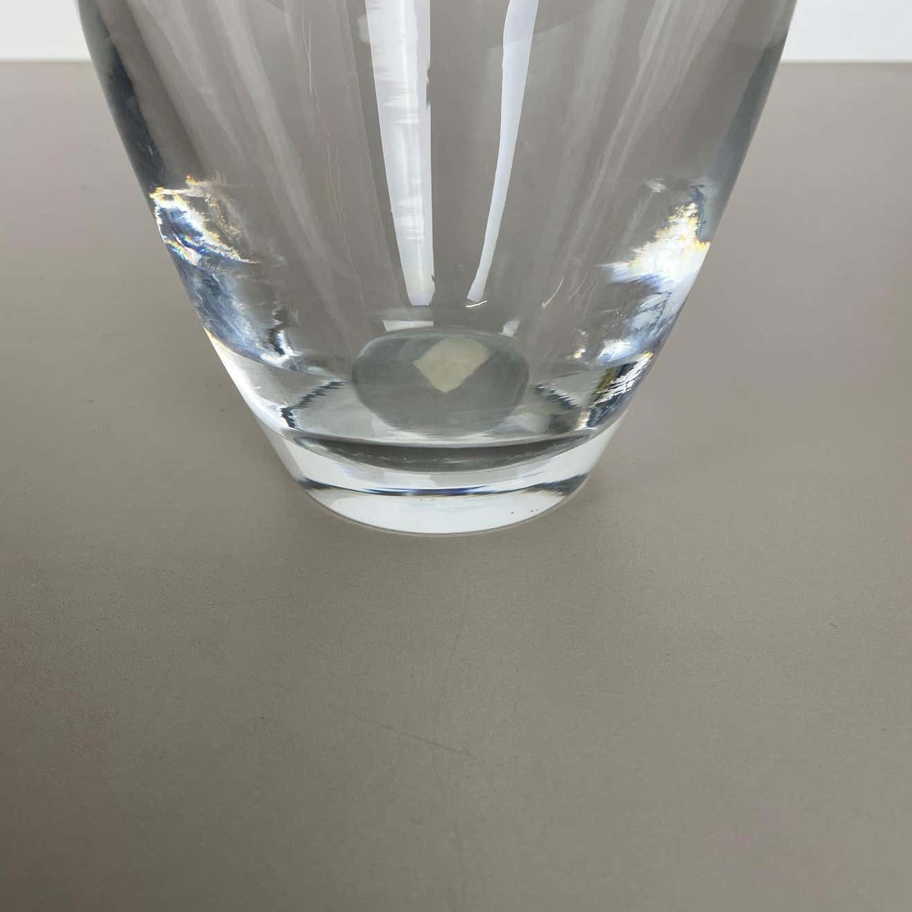 photo buy Extra Large 2.5kg Lucid Vase Murano Vetri Glass Cenedese Vetri, Italy, 1970