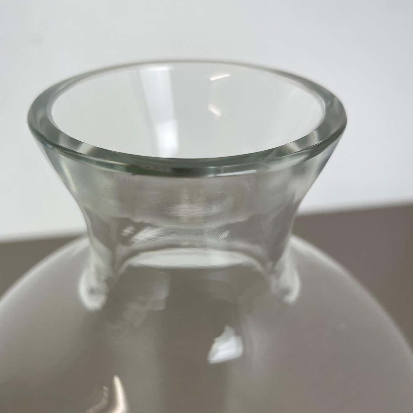 photo furniture Extra Large 1.9kg Lucid Vase Murano Vetri Glass Seguso Vetri D'arte, Italy, 1970