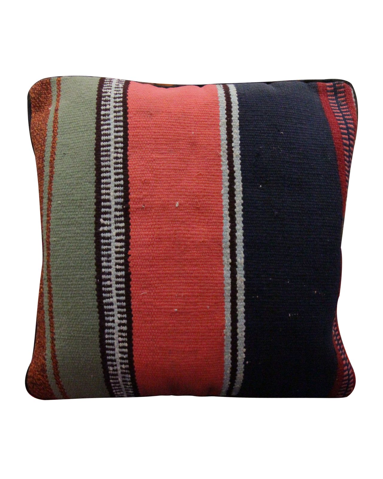Handmade Wool Kilim Cushion Cover Traditional Scatter Pillow  42x42cm