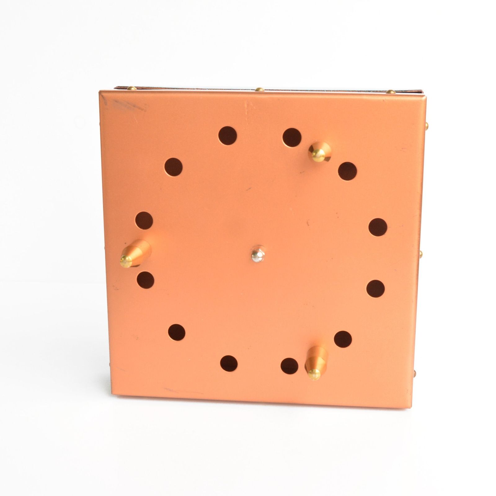 Brass Enamel Heater, Germany, 1960s photo buy