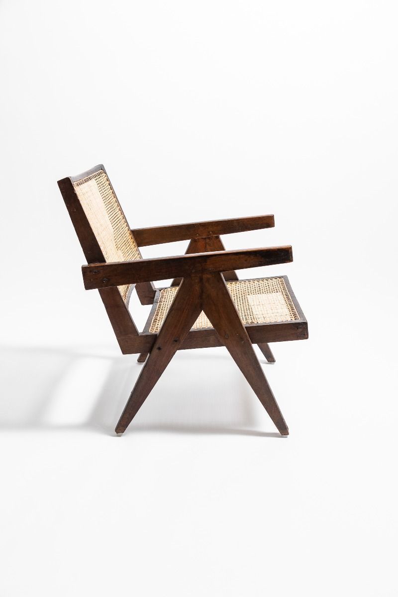 "Easy Chair" In Sissoo By Pierre Jeanneret C.1955 photo buy