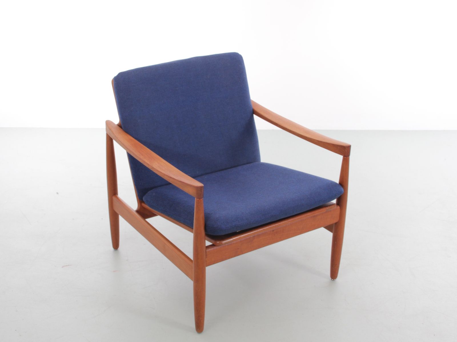 Mid Century  Modern Pair Of Lounge Chairs In Teak By Skive Møbelfabrik photo furniture