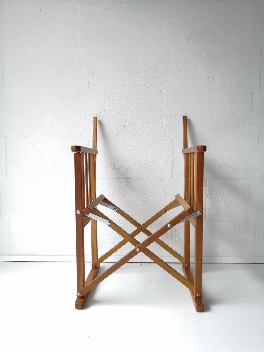 photo furniture Tuinvouwstoel, Jaren 1980, Grenenhout