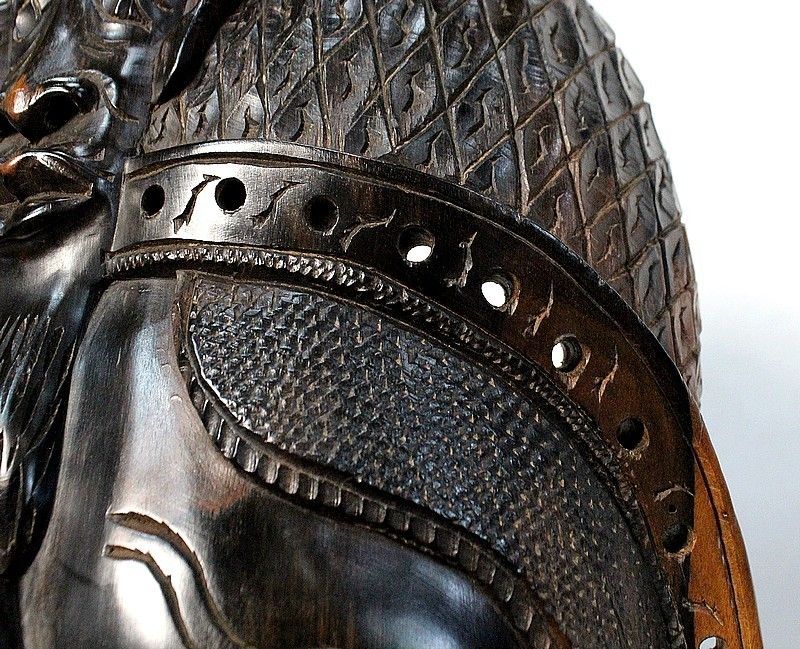 Home Decor Important African Mask In Ebony   20th photo