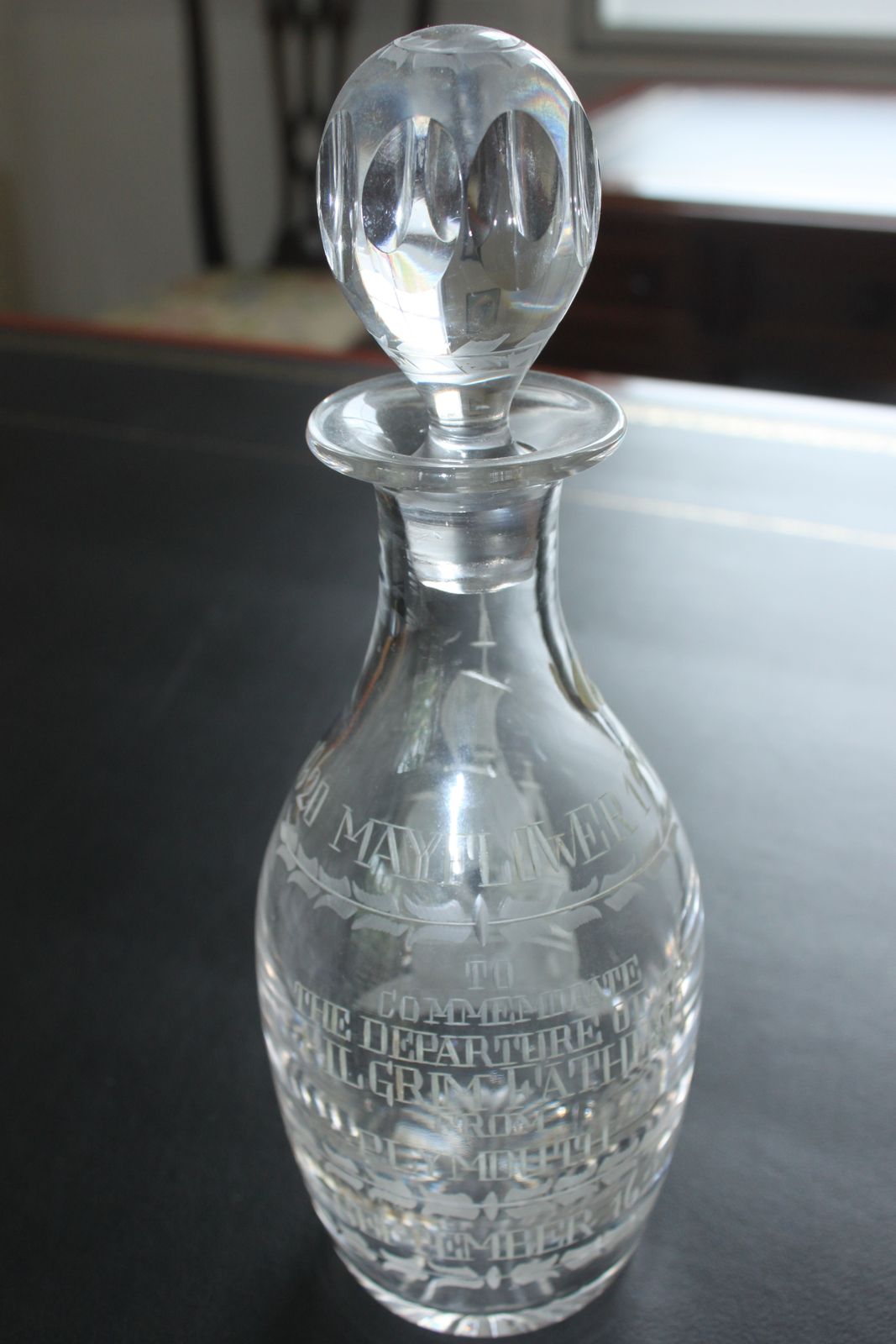 Mayflower Commemorative Decanter